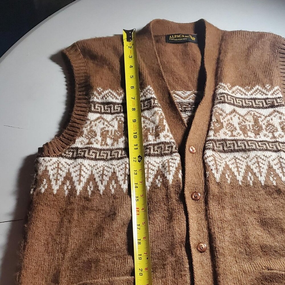 Alpaca Fina Sweater Vest - No Size on Tag - Picture 12 of 16